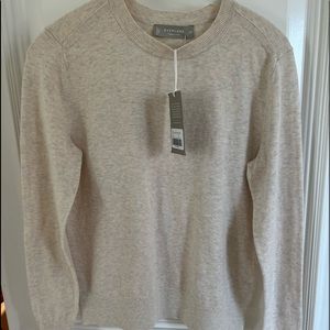NWT Organic Cotton Crewneck Sweater Marble Color xsmall
